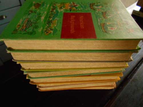 Through Golden WIndows ( Eight out of Ten Vol Set) GROLIER 1959 children's picture story books