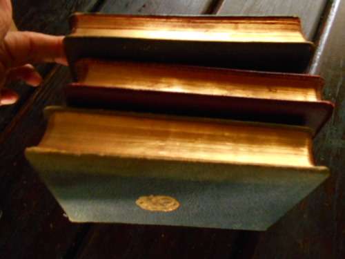 3  BOOKS - POETICAL WORKS OF ALFRED LORD TENNYSON AND PERCY BYSSHE SHELLEY AND JOHN MILTON