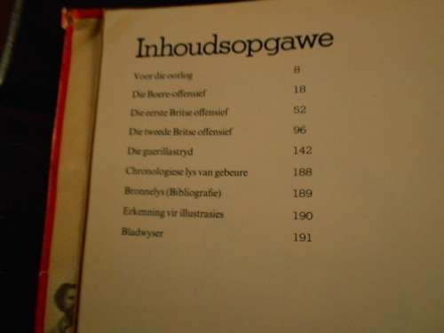 Meintjes, Johannes Die Anglo-Boere Oorlog in Beeld 1899-1902 (1976) Published: Struik, Cape Town and