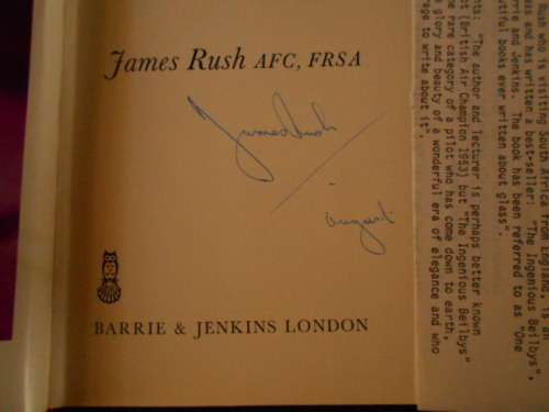 TWO GLASS COLLECTORS BOOKS - J RUSH - THE INGENIOUS BEILBYS  AUTOG & OLD VENETIAN GLASS