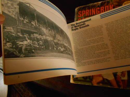 TWEE RUGYBY BOEKE Chris Greyvenstein - SPRINGBOK SAGE 1891  & NEWLANDS RUGBY STADIUM 1890 - 1990