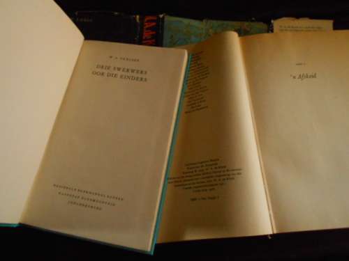 2 BOEKE WA DE KLERK - 3 SWERWERS oor EINDERS 1962 and UUR VAN VERLANGE 1976