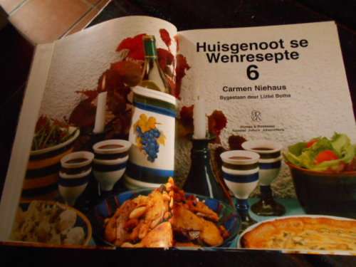 CARMEN NIEHAUS  & LIZBE BOTHA - HUISGENOOT WENRESEPTE SES (6)  GETOETS -  Hum & Rous hardeb 1996