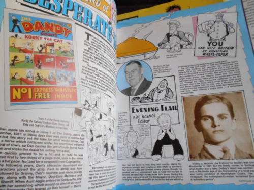 THE LEGEND OF DESPERATE DAN - 60 YEARS OF CLASSIC CARTOON ART -  FROM THE DANDY