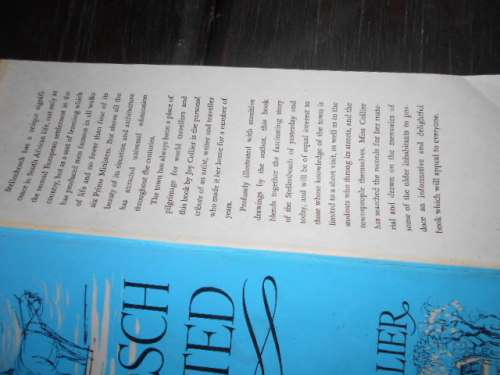 JOY COLLIER  Writer illustrator of - STELLENBOSCH REVISITED Univ Booksellers Stell 1959