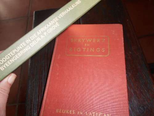 2 BOEKE - BEUKES EN LATEGAN - SKRYWERS EN RIGTINGS en AP GROVE HOOGTEPUNTE