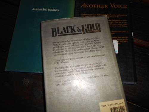 3 BOOKS A SAMPSON - BLACK + GOLD, MULHOLLAND ANOTHER VOICE and SOUTH AFRICA JACOBS