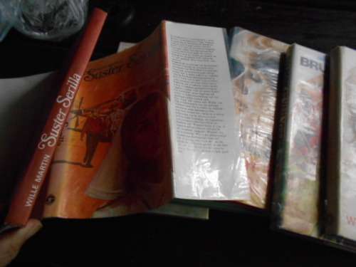 WILLE MARTIN - 6 Tref boekklub boeke - Sluier,Goewernante Bruidskat, Almaviva, Harlekyntji, Serilla