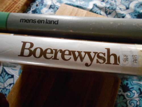 PW GROBBELAAR - MENS EN LAND (Kultuur) EN BOEREWYSHEID,volksgeloof ens Grobbelaar, Hudson, vd. Merwe