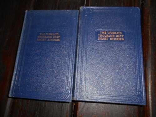 2 BOOKS  - WORLD'S THOUSAND BEST STORIES VOL 9 & 10 plus  1 & 2 EARLY STORIES  - HAMMERTON EDITOR