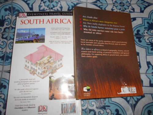 2 ILLUS BOOKS: DK EYEWITNESS TRAVEL GUIDES SA and LOVE LETTERS TO AFRICA