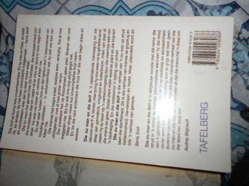 FA VENTER - TWEE BOEKE - DIE OU MAN EN DIE DUIF EN DIE RENTMEESTERS TAFELBERG