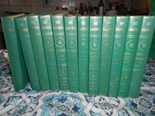 Die Skatkis Junior Afdeling -  Volle stel van 12 geillus storie ens boeke -  Kultuurvereniging