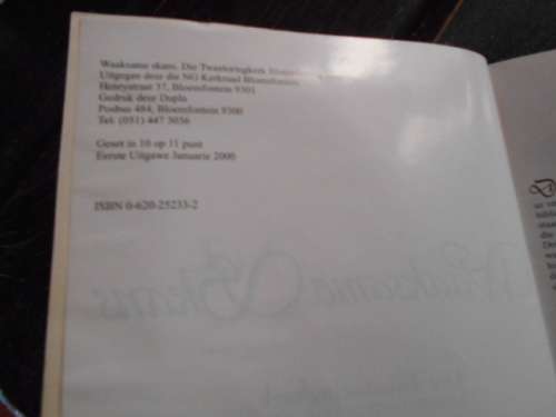 PROF RM BRITZ - WAAKSAME SKANS - TWEETORINGKERK BLOEMF NG KERK 1848-1998  1 STE ED ILLUS