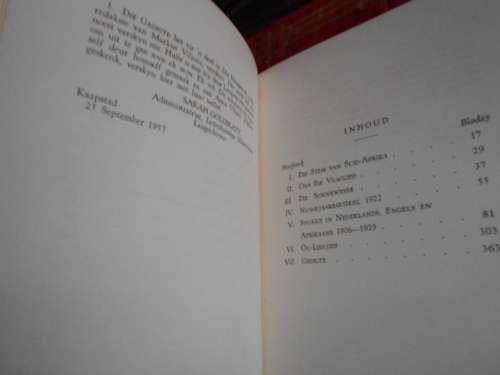 VERSAMELDE WERKE CJ LANGENHOVEN 1956 - Volle stel -  Nasionale Boekhandel