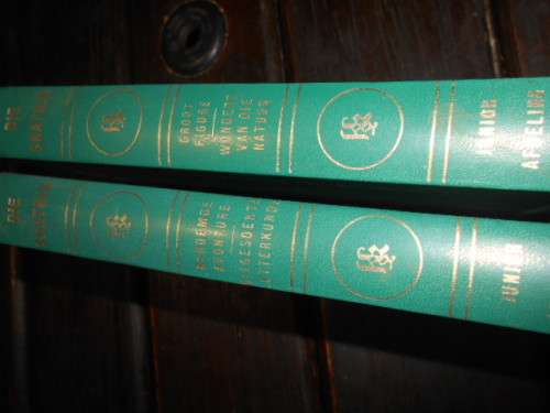 2 BOEKE -6 and 9 DIE SKATKIS - JUNIOR AFDELING - GROOT FIGURE /WONDERE VAN NATUUR