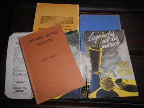 3 BOEKE - LEGENDES UIT BASOETOLAND;  TOORN VAN DIE VOORVADERS, LEGENDES VAN MISROOK