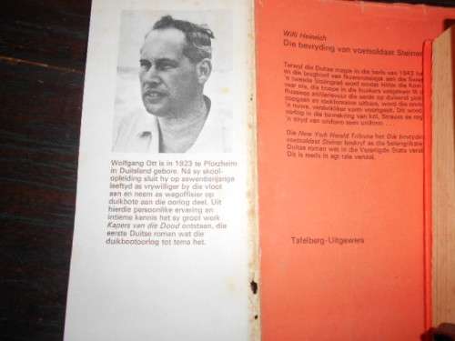 WOLFGANG OTT - KAPERS VAN DIE DOOD -  TAFELBERG 1971 HARDEB