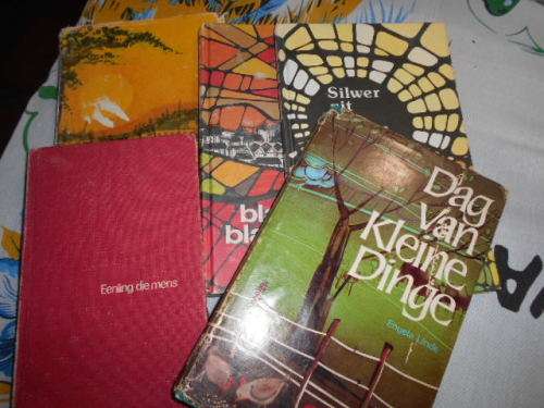 5 boeke ENGELA LINDE - Kanniedood , Blaasbalk ,Eenling die mens,Silver smeltoond, Dag klein dinge