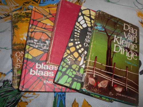 5 boeke ENGELA LINDE - Kanniedood , Blaasbalk ,Eenling die mens,Silver smeltoond, Dag klein dinge