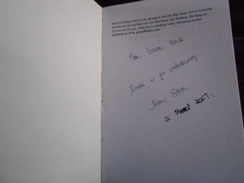 DEON and ERETHA STEYL - HEMEL EN AARDE AUTOGRAPHED OVERBERG 2007