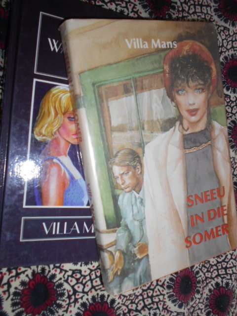 2 boeke VILLA MANS - NA WATERS WAAR RUS IS and SNEEU IN DIE SOMER - JP v.d. Walt
