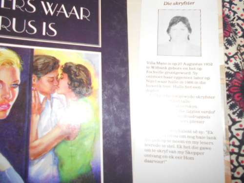 2 boeke VILLA MANS - NA WATERS WAAR RUS IS and SNEEU IN DIE SOMER - JP v.d. Walt