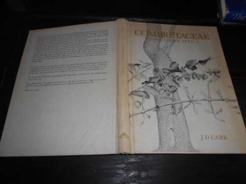 Carr, J Denzil  - Combretaceae Southern Africa - botanical paintings Elize Buitendag  Rare book 1988