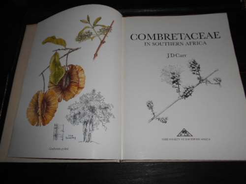 Carr, J Denzil  - Combretaceae Southern Africa - botanical paintings Elize Buitendag  Rare book 1988