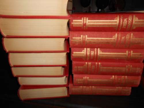 VERSAMELDE WERKE CJ LANGENHOVEN 1956 - Volle stel -  Nasionale Boekhandel