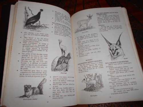 PHILIP HUEBSCH - A HUNTER`S HANDBOOK -  1981 NATAL HUNTERS