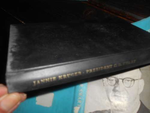 PRESIDENT -  CR SWART deur Jannie Kruger - Nasionale Boekhandel 1961