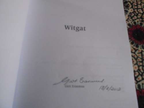 WITGAT - Gert Erasmus (Game Ranger) (autographed 2012) illus Estelle Wilken