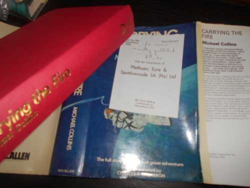 Michael Collins - Carrying the fire  - astronauts autobiography - 1975 1st ed.