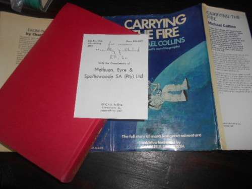 Michael Collins - Carrying the fire  - astronauts autobiography - 1975 1st ed.