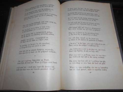 DJ OPPERMAN - SENIOR VERSEBOEK met gids  TT CLOETE  -- Bloemlesing Afrik. Poesie and DIGTER