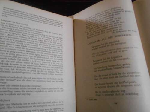 DJ OPPERMAN - SENIOR VERSEBOEK met gids  TT CLOETE  -- Bloemlesing Afrik. Poesie and DIGTER