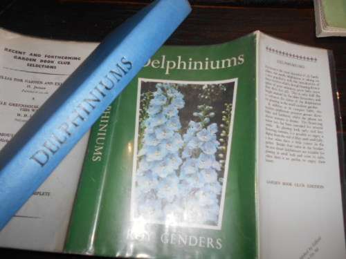 Delphiniums -   Genders, Roy - garden book club 1863 1st ed
