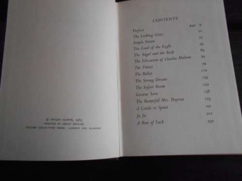 STUART CLOETE - THE LOOKING GLASS & OTHER SHORT SA STORIES -  COLLINS 1963 HARDBACK