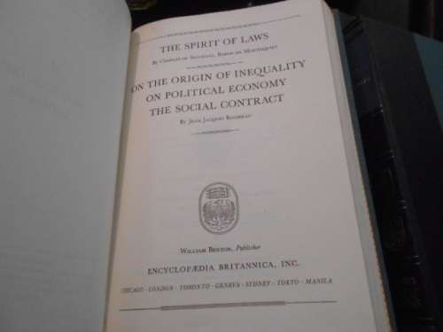 10 volumes  1952 Britannica Great Books:  of the Western World  -  Vol 27 to 39) not 29, 34 and 35)