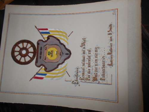 DIRK MOSTERT  - GEDENKBOEK OSSEWATREK 1938 IN BOKS & ANDRIES PRETORIUS SE BOODSKAP