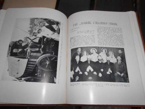 DIRK MOSTERT  - GEDENKBOEK OSSEWATREK 1938 IN BOKS & ANDRIES PRETORIUS SE BOODSKAP