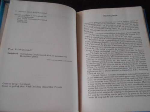 DR. DS KOTZE -(ARGIVARIS TRANSv)  DOORNKLOOF WERELD - (konsentrasiekamp ens)NED. GEREF KERK 1983