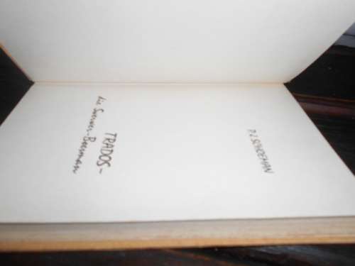 PJ SCHOEMAN - TRADOS DIE SWERWER-BOESMAN 1963 Voortrekkerpers geillus hardeband