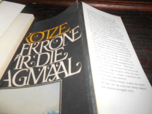 E KOTZE - HALFKRONE VIR DIE NAGMAAL kort stories -  TAFELBERG 1982 1ste ed.