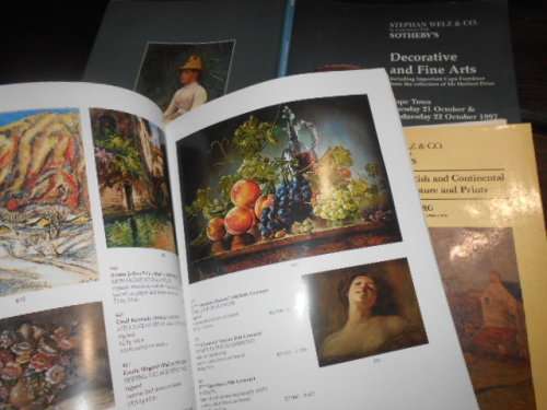 3 Stephan Welz & Co Important SA art and furniture fMr Herbert Prints.