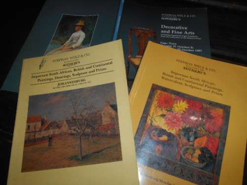 3 Stephan Welz & Co Important SA art and furniture fMr Herbert Prints.