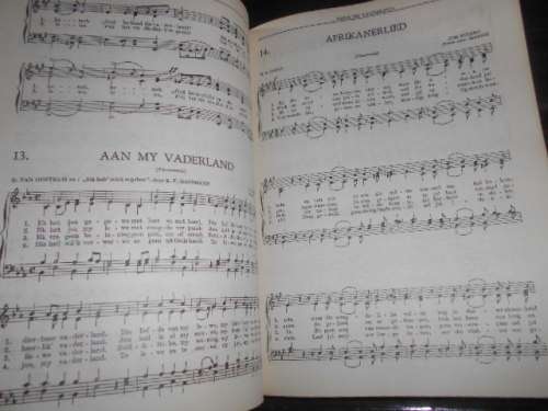 NUWE FAK-SANGBUNDEL - (MUSIEKNOTE & WOORDE) NAS BOEKHANDEL 1966