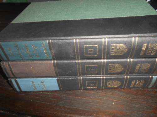 3  volumes  1952 Britannica - Great Books: Western World  6, 7,  & 11