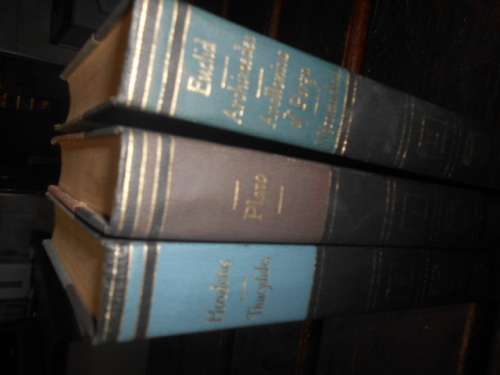 3  volumes  1952 Britannica - Great Books: Western World  6, 7,  & 11